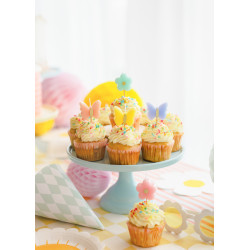 Narodeninové sviečky Motýle